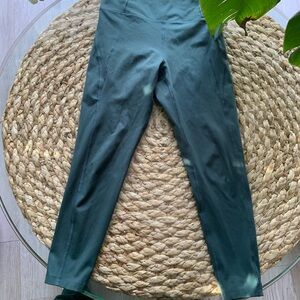 Girlfriend Collective moss Green Leggings